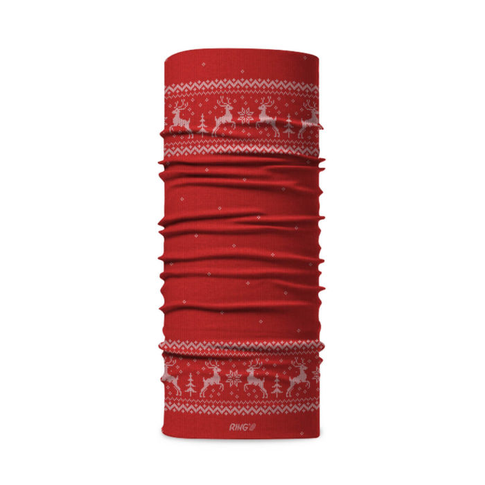 scaldacollo tubolare natale Bandana Natale Rudolph