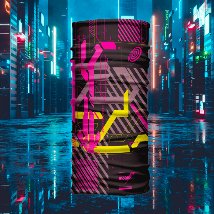 Cyberpunk1 1 Bandana Cyber Nera