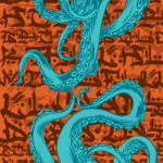 Bandane Octopus Orange Grafica