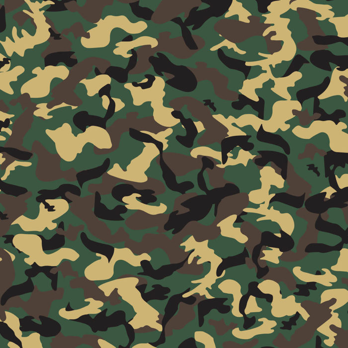 fantasia camouflage Bandana Camouflage Military
