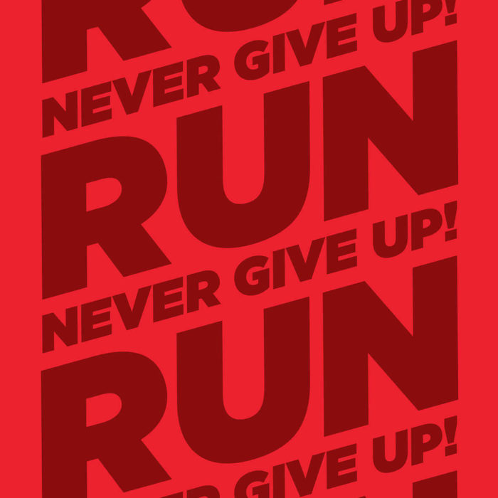 fantasia nevergiveup red Bandana Never Give Up Red