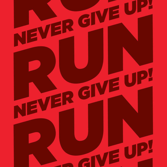fantasia nevergiveup red1 Bandana Never Give Up Red