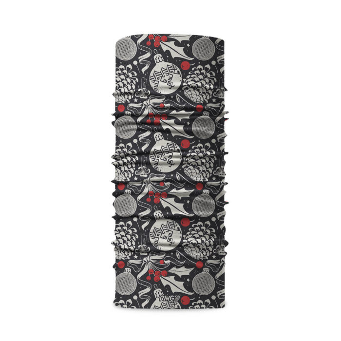 scaldacollo nero natale Bandana Natale Vixen